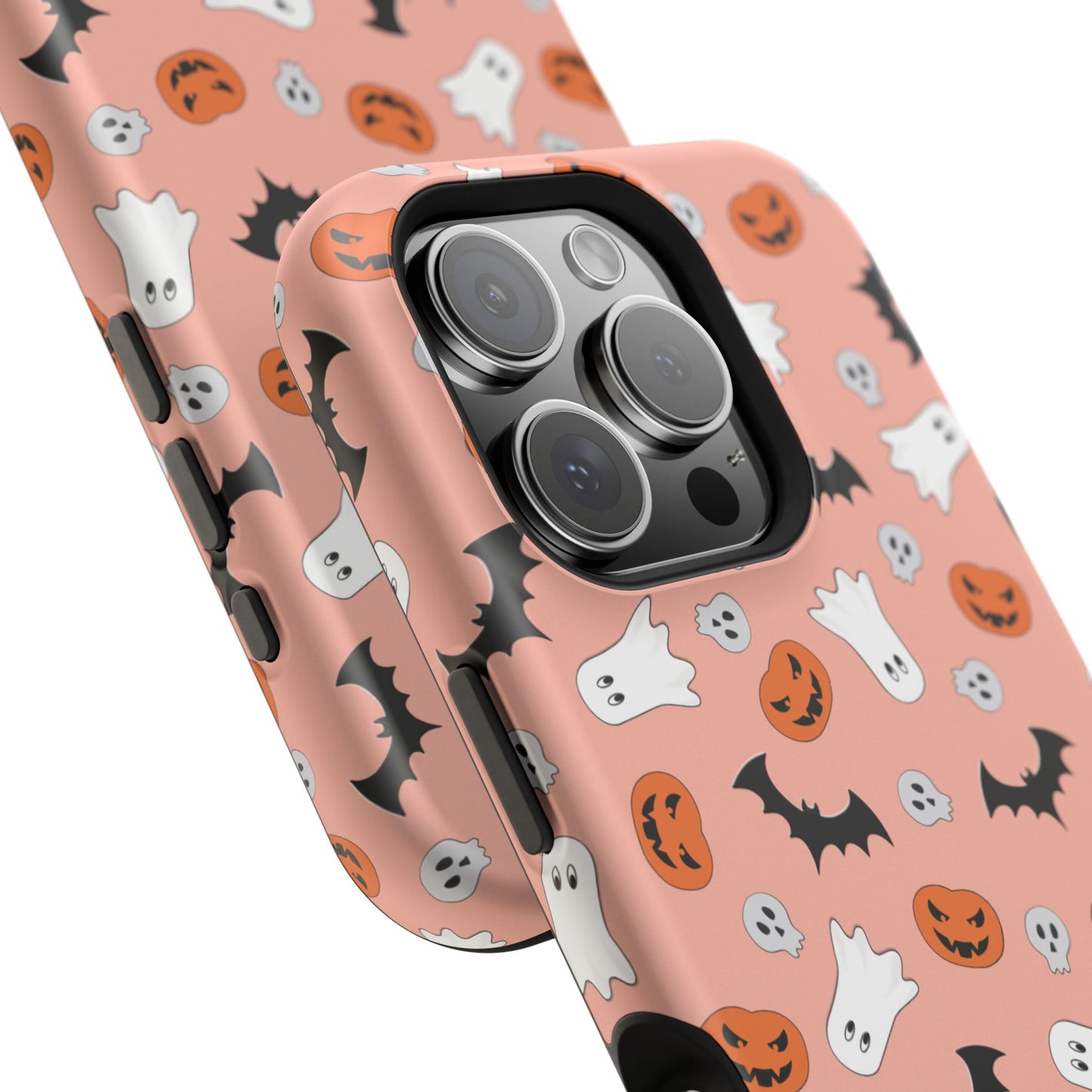 Custom, Personalized Halloween Magnetic Tough Cases for iPhone -ghost bat pumpkin