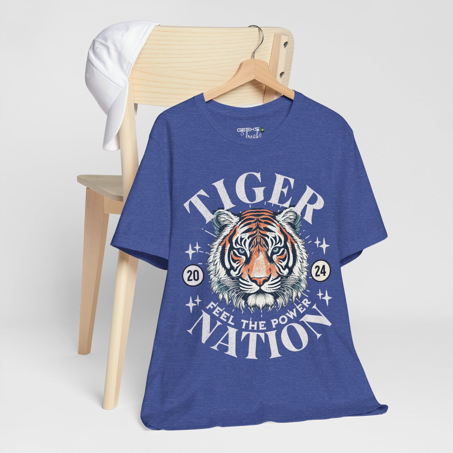 Tiger Nation - Bella Canvas 3001 Unisex Jersey Short Sleeve Tee