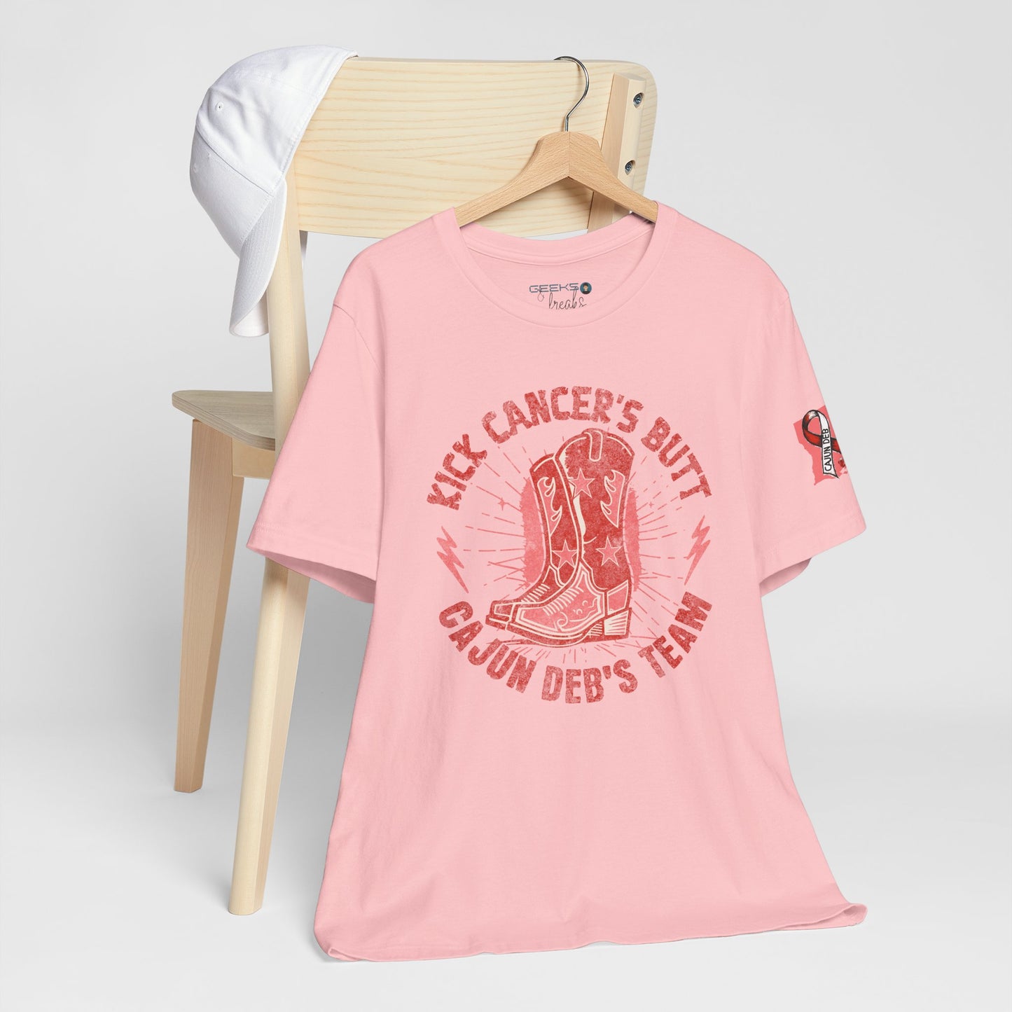 Cajun Deb's Cancer MDS Awareness Tee, Kick Cancer's Butt Shirt, Unisex Support Tee, Gift for Cancer Fighters, Motivational T-Shirt Bella+Canva 3001