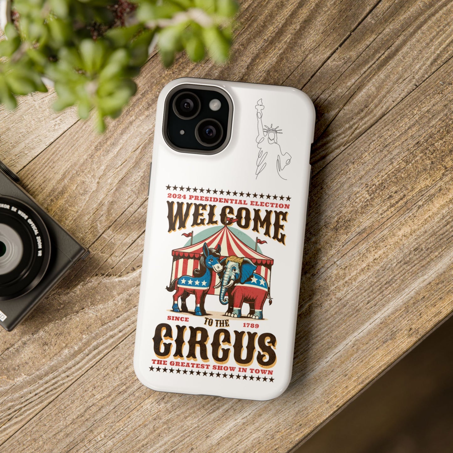 Political phone case - Magnetic Phone Case for iPhone