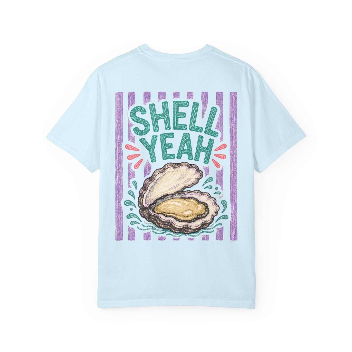 Shell Yeah Oyster Shirt | Comfort Colors 1717 | Funny Cajun Seafood Tee | Cajun Deb Collection