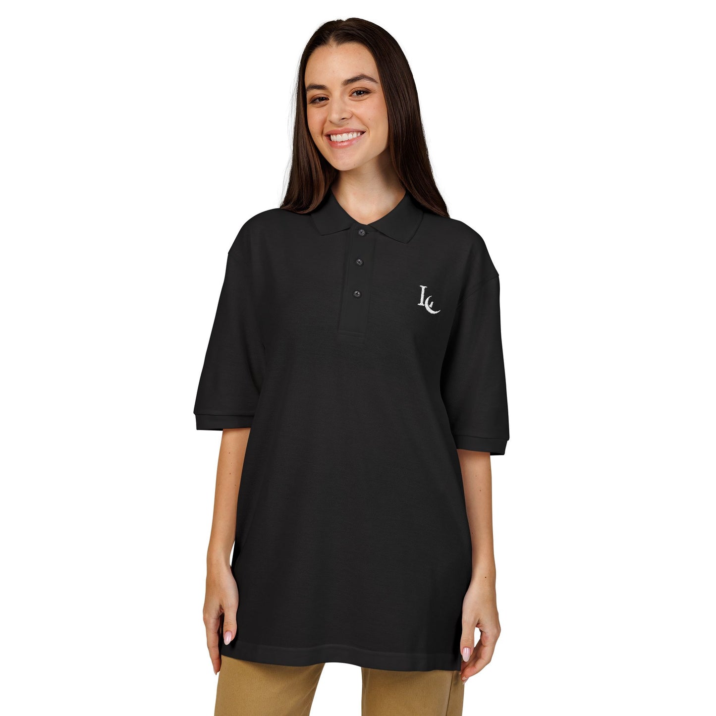 FAMILY ONLY - LC Embroidered Logo Polo Shirt — Classic Corporate Polo