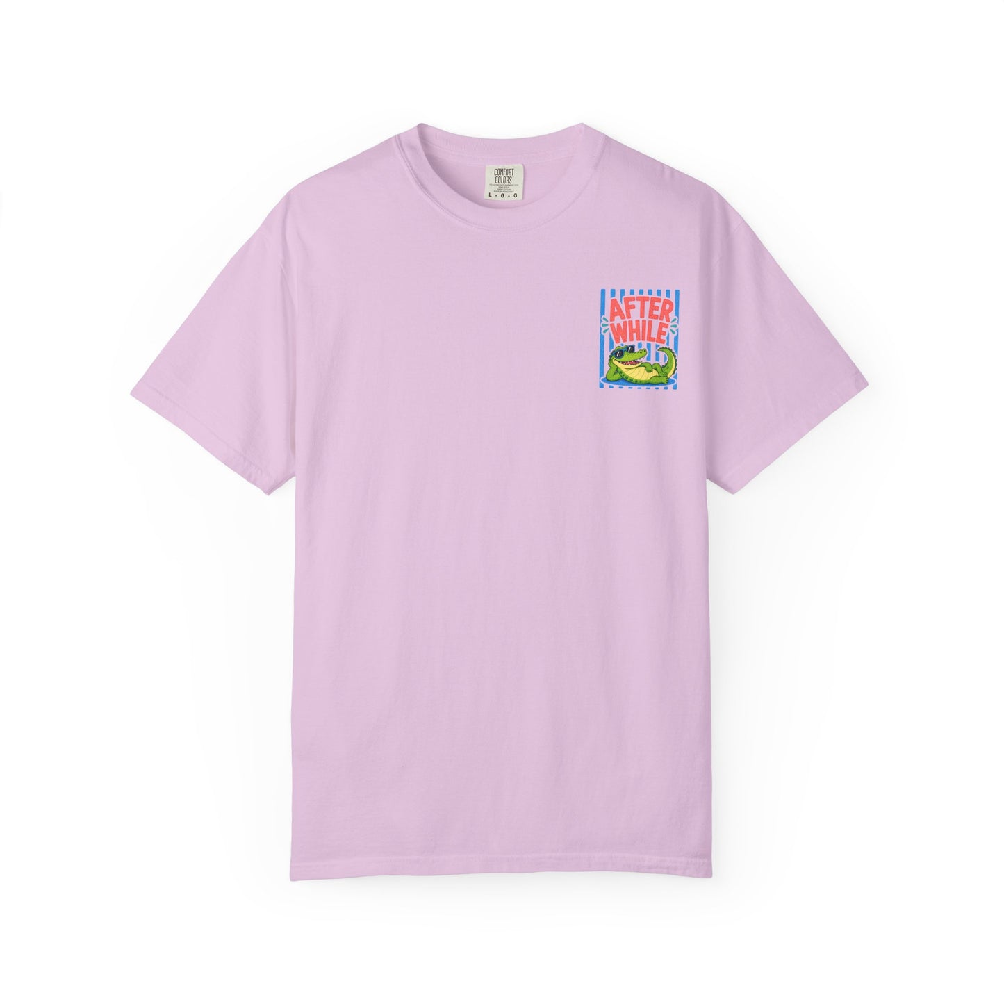 After While Crocodile T-Shirt | Comfort Colors 1717 | Funny Southern Alligator Tee | Cajun Deb Collection