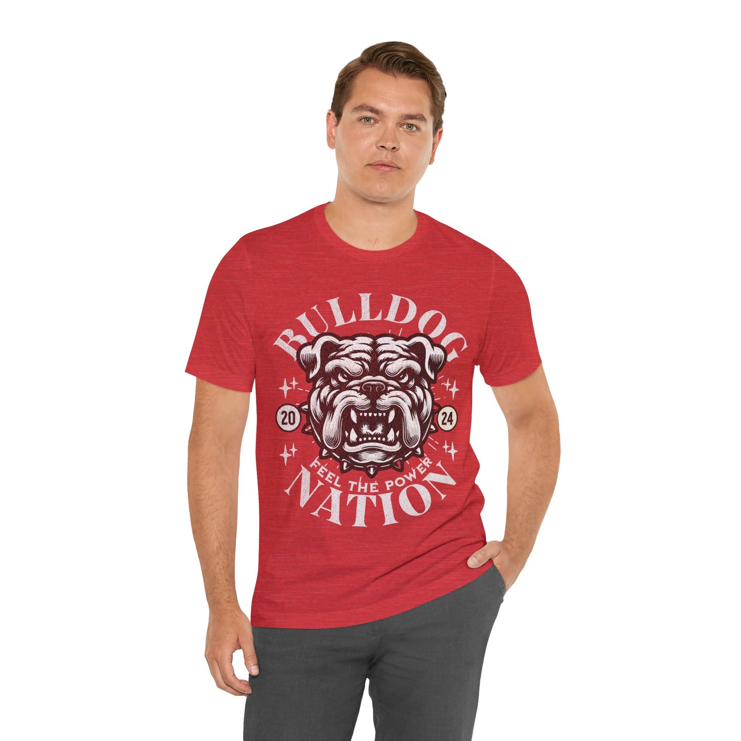 Bulldog Nation - Bella Canvas 3001 Unisex Jersey Short Sleeve Tee