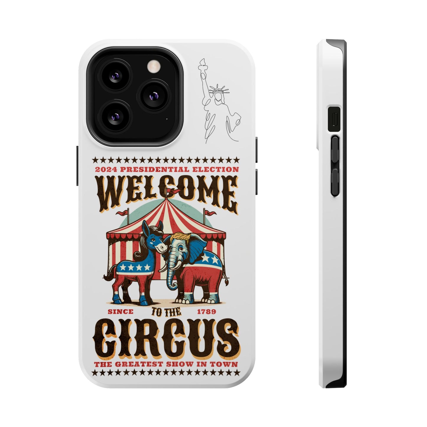 Political phone case - Magnetic Phone Case for iPhone