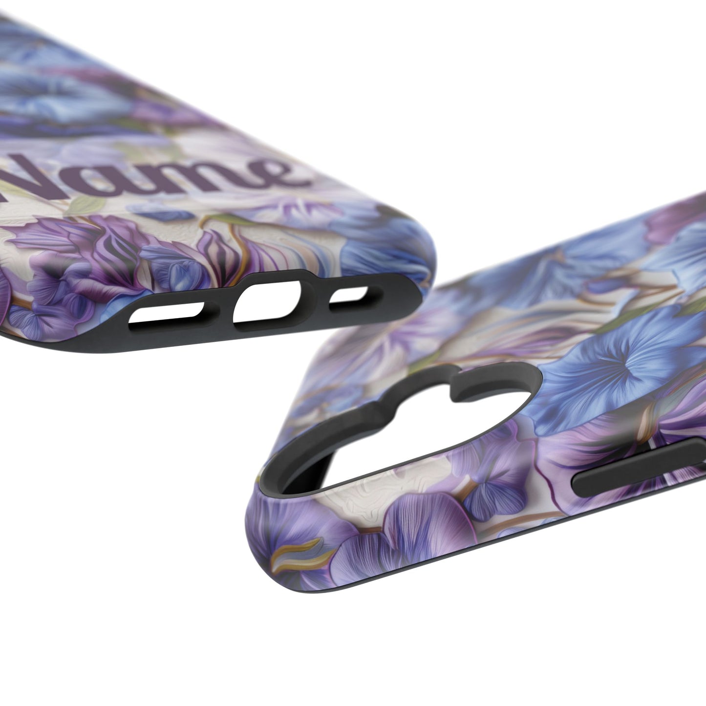 September Birth Flower Phone Case • Morning Glory iPhone Cover • Purple MagSafe Gift