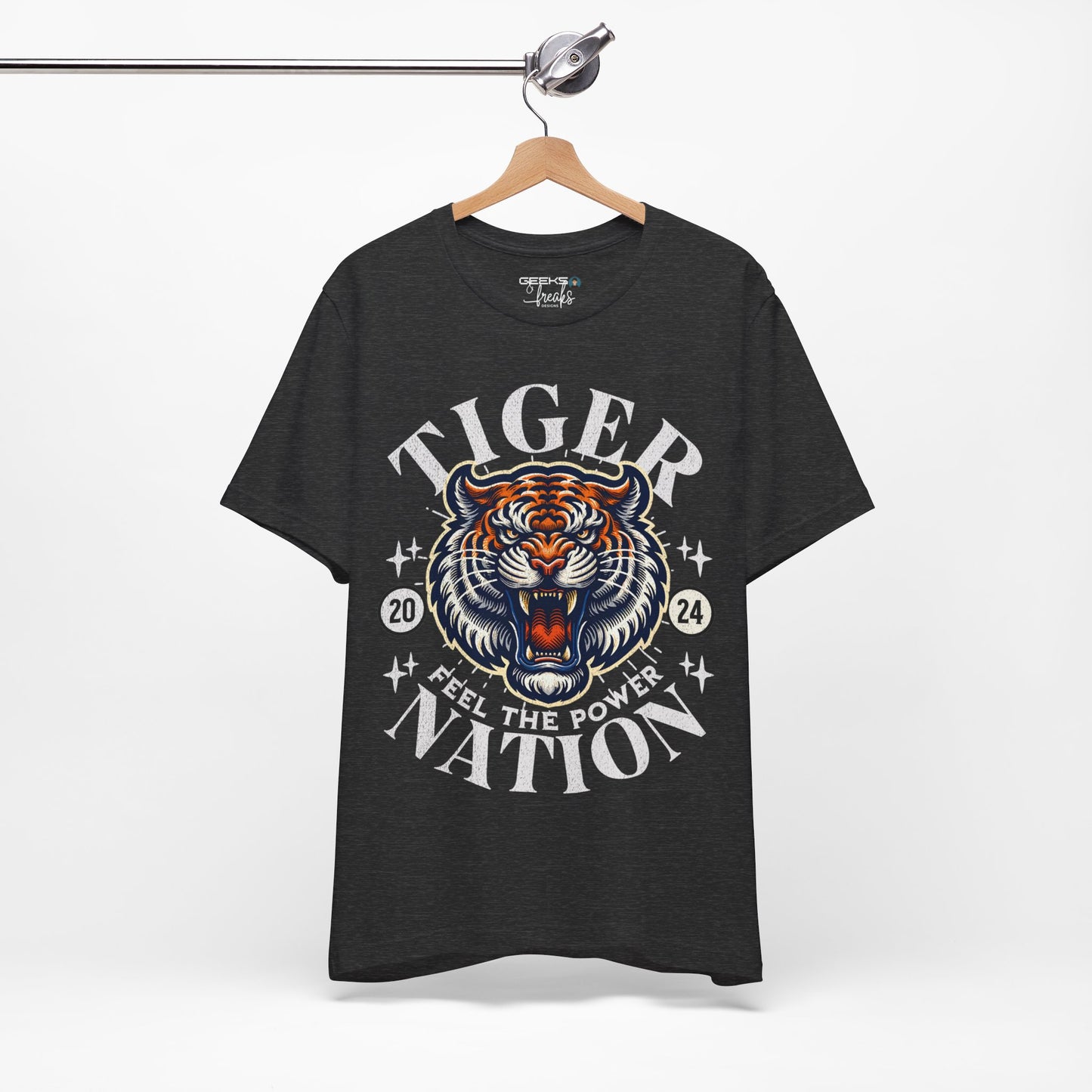 Tiger Nation - Bella Canvas 3001 Unisex Jersey Short Sleeve Tee