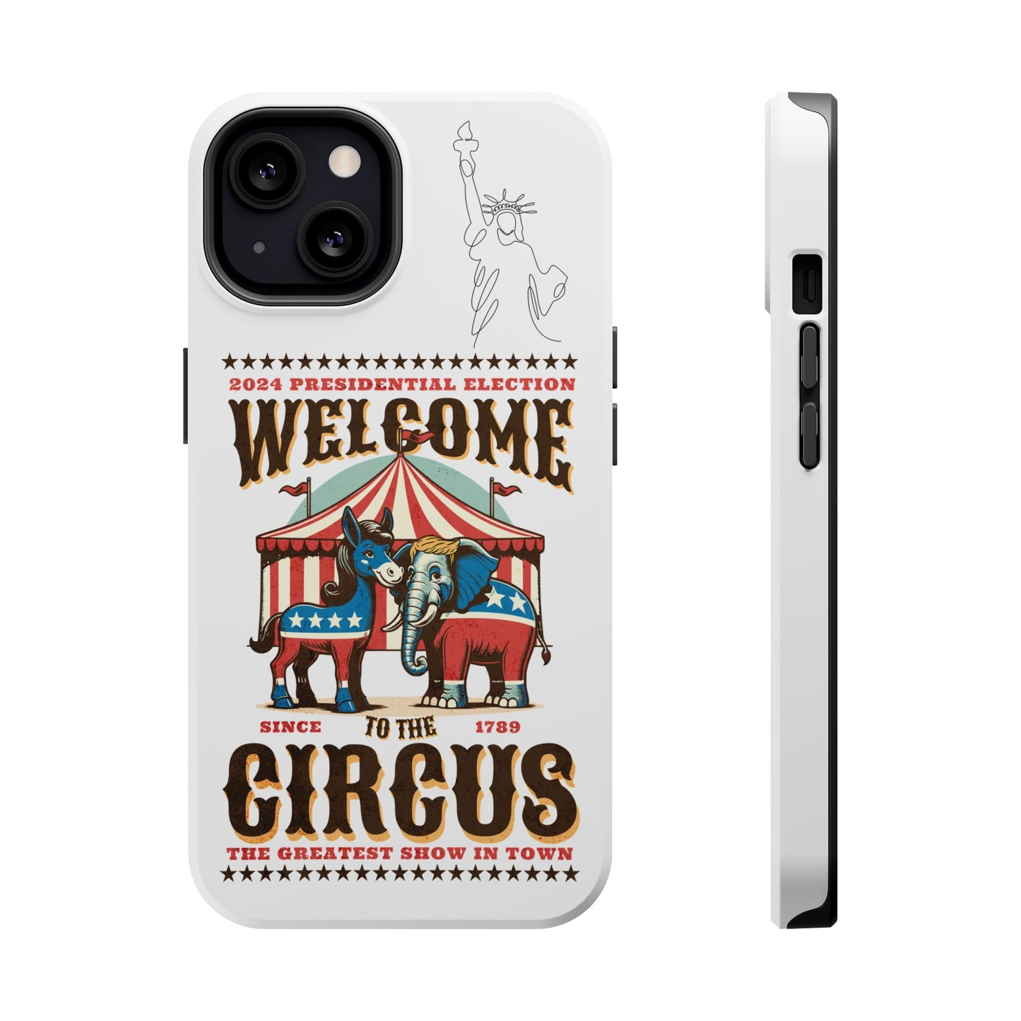 Political phone case - Magnetic Phone Case for iPhone