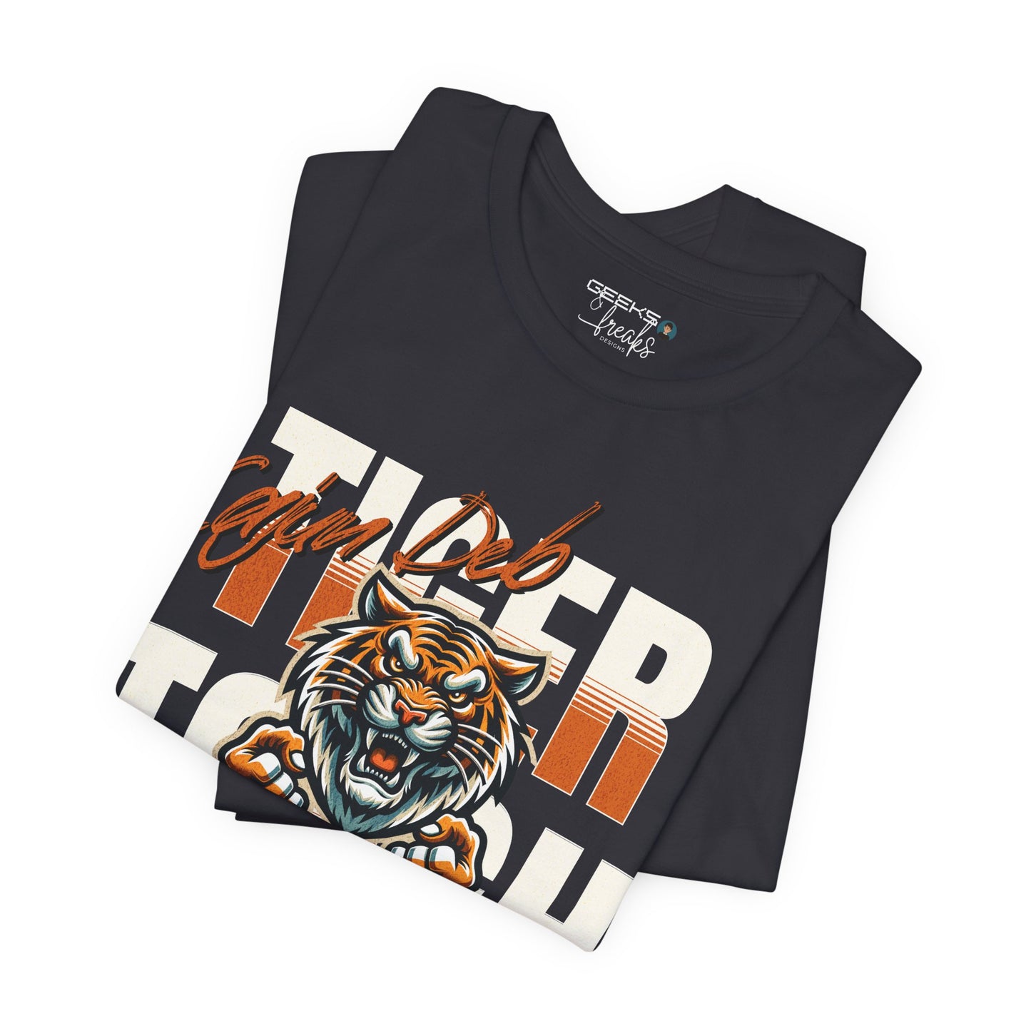 CAJUN DEB Bayou Born Tiger Tough Cancer MDS Awareness Tee, Unisex Support Tee, Gift for Cancer Fighters, Motivational T-Shirt Bella+Canva 3001