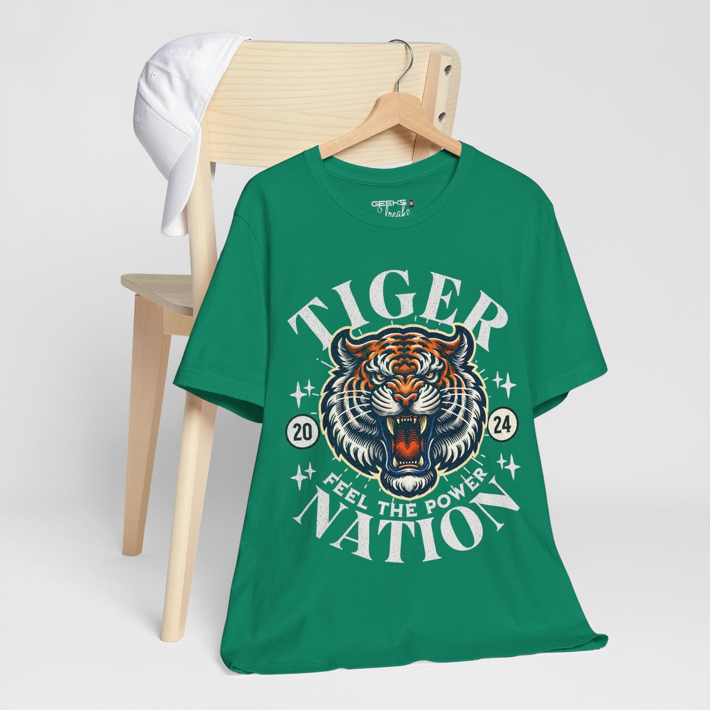 Tiger Nation - Bella Canvas 3001 Unisex Jersey Short Sleeve Tee