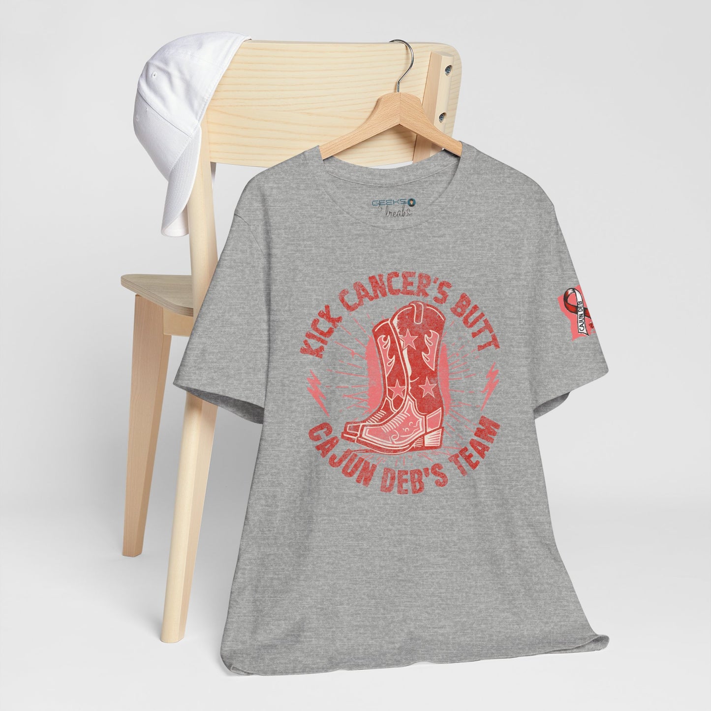Cajun Deb's Cancer MDS Awareness Tee, Kick Cancer's Butt Shirt, Unisex Support Tee, Gift for Cancer Fighters, Motivational T-Shirt Bella+Canva 3001