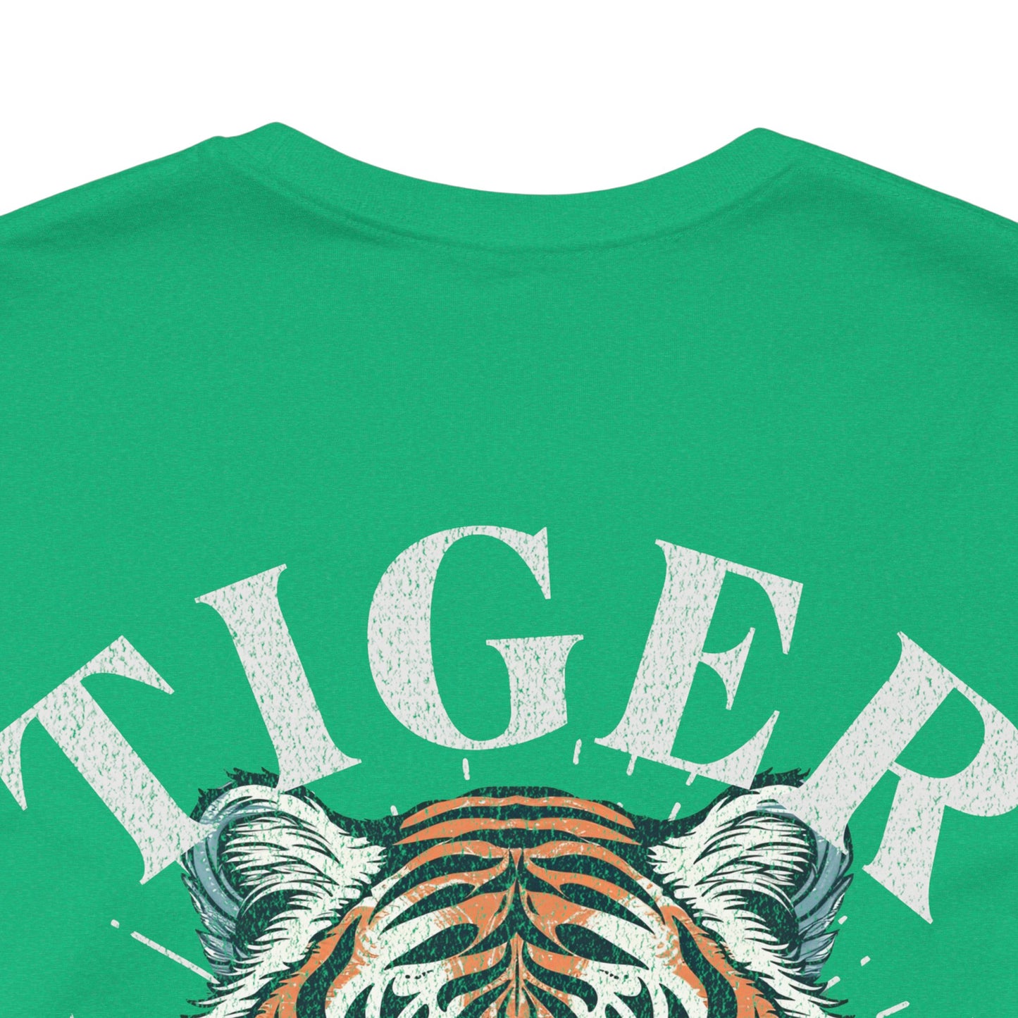 Tiger Nation Two-Sided Graphic T-shirt - Bella Canvas 3001 Unisex Jersey Short Sleeve Tee