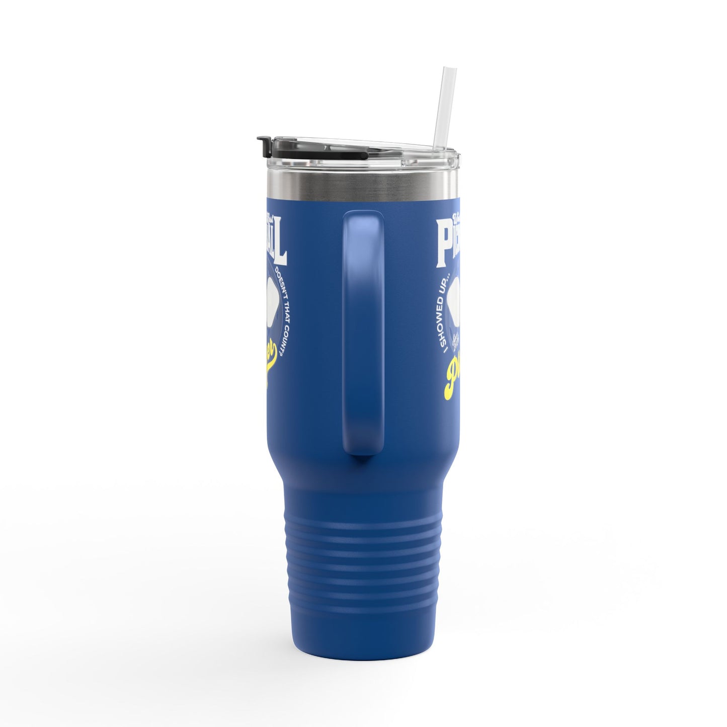 World's OK'est Pickleball Player, Funny pickleball gift, Insulated Travel Mug, 40oz