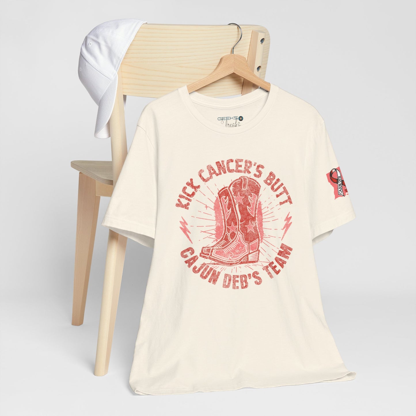 Cajun Deb's Cancer MDS Awareness Tee, Kick Cancer's Butt Shirt, Unisex Support Tee, Gift for Cancer Fighters, Motivational T-Shirt Bella+Canva 3001