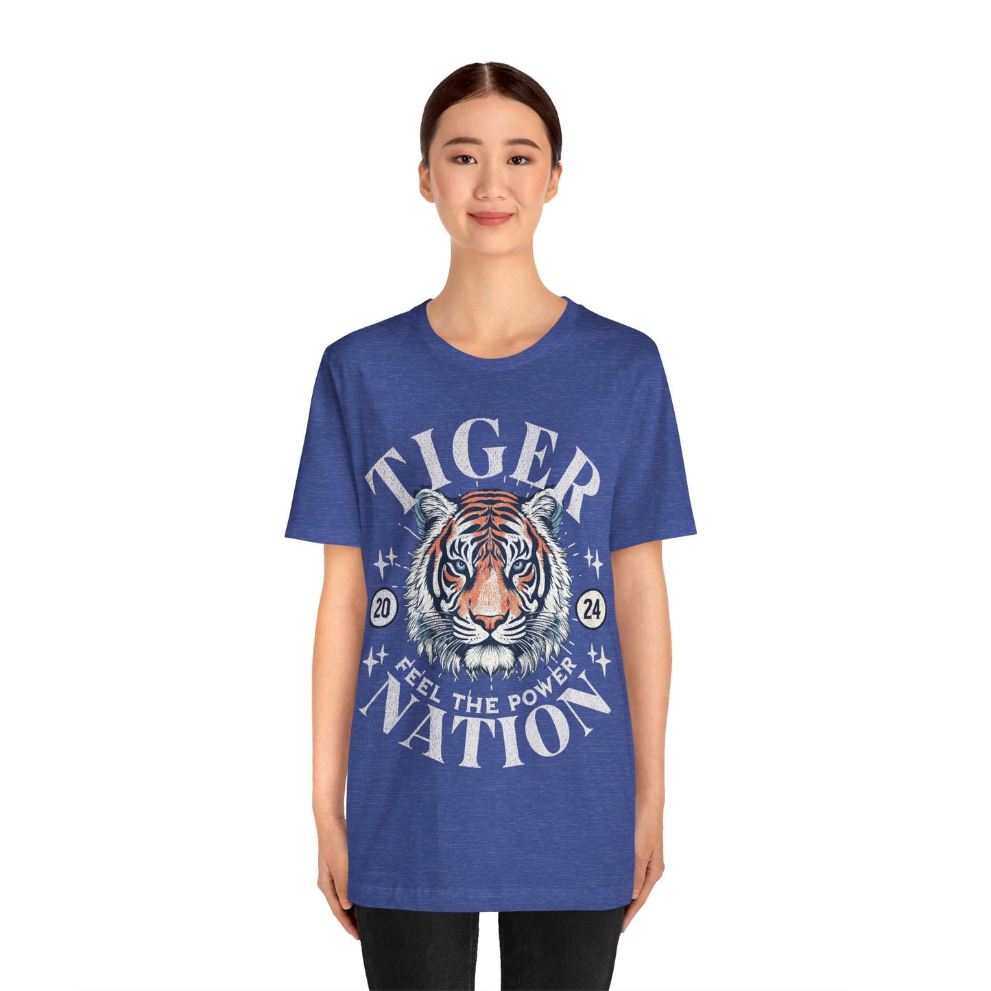 Tiger Nation - Bella Canvas 3001 Unisex Jersey Short Sleeve Tee