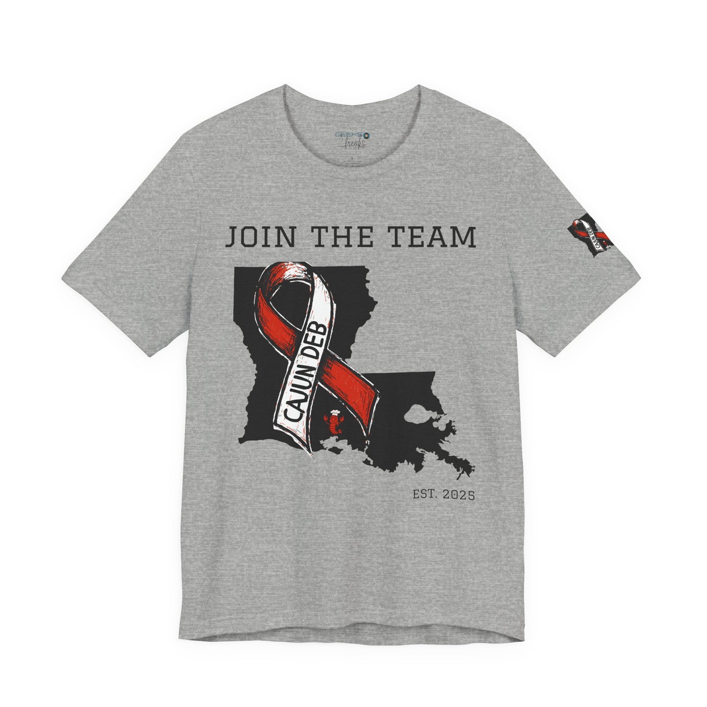 CAJUN DEB Cancer MDS Awareness Tee, Unisex Support Tee, Gift for Cancer Fighters, Motivational T-Shirt Bella+Canva 3001