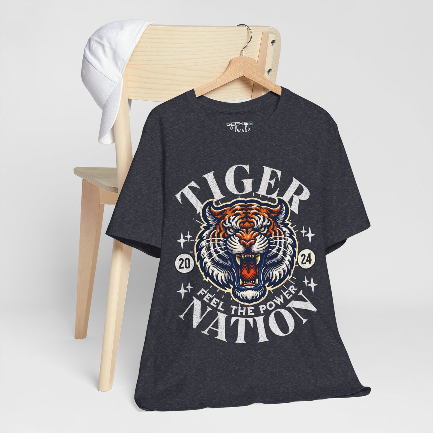 Tiger Nation - Bella Canvas 3001 Unisex Jersey Short Sleeve Tee