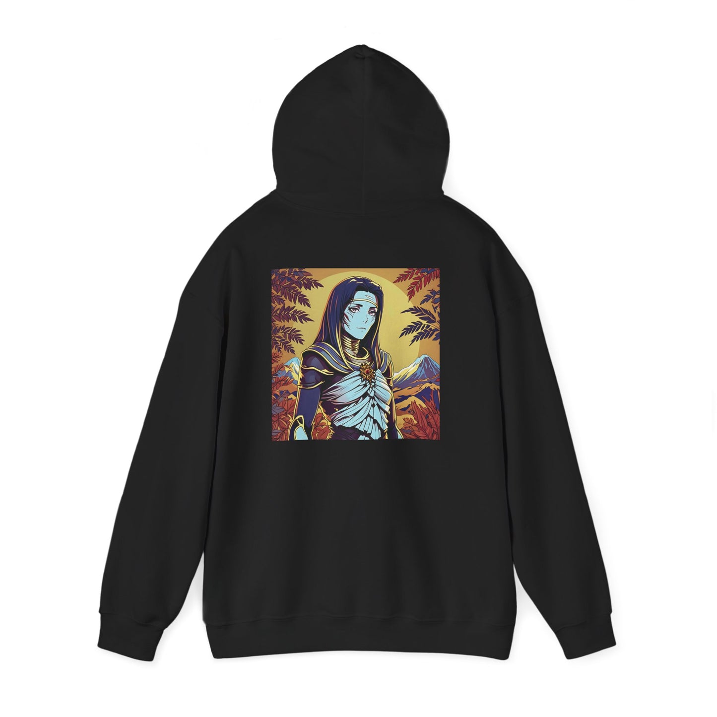 Anime Hoodie Mummy Halloween Unisex Heavy Blend™ Hooded Sweatshirt Gildan 18500