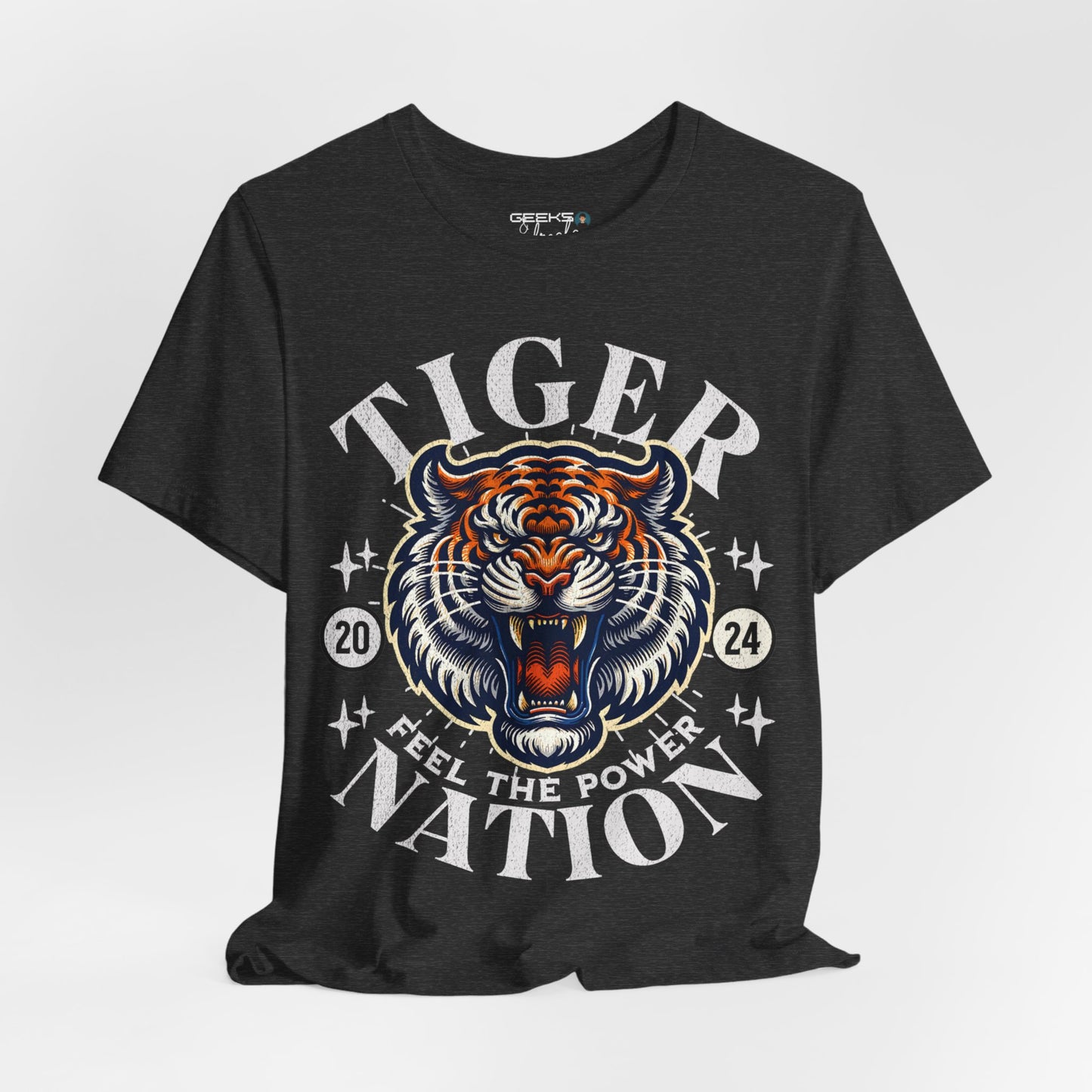 Tiger Nation - Bella Canvas 3001 Unisex Jersey Short Sleeve Tee