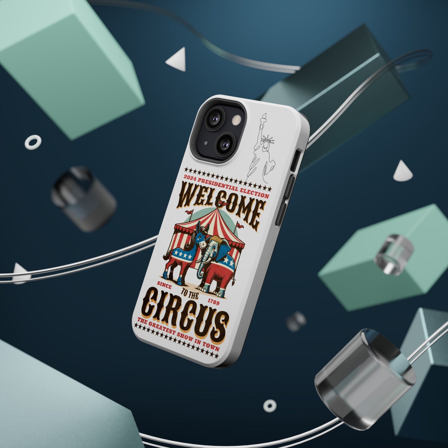 Political phone case - Magnetic Phone Case for iPhone