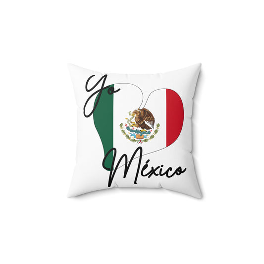 Love Mi Patria Pillow | Hispanic Heritage Month Decor Gift Polyester Square Pillow