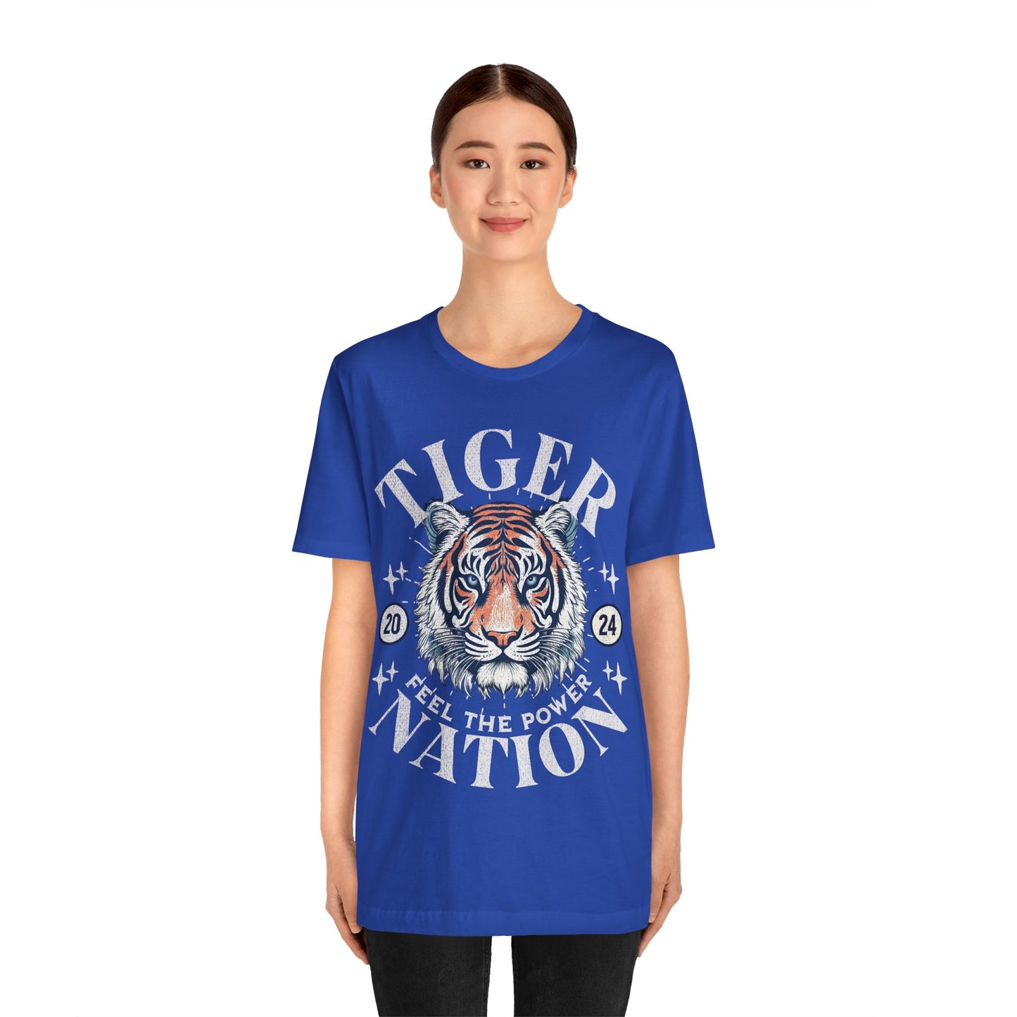 Tiger Nation - Bella Canvas 3001 Unisex Jersey Short Sleeve Tee