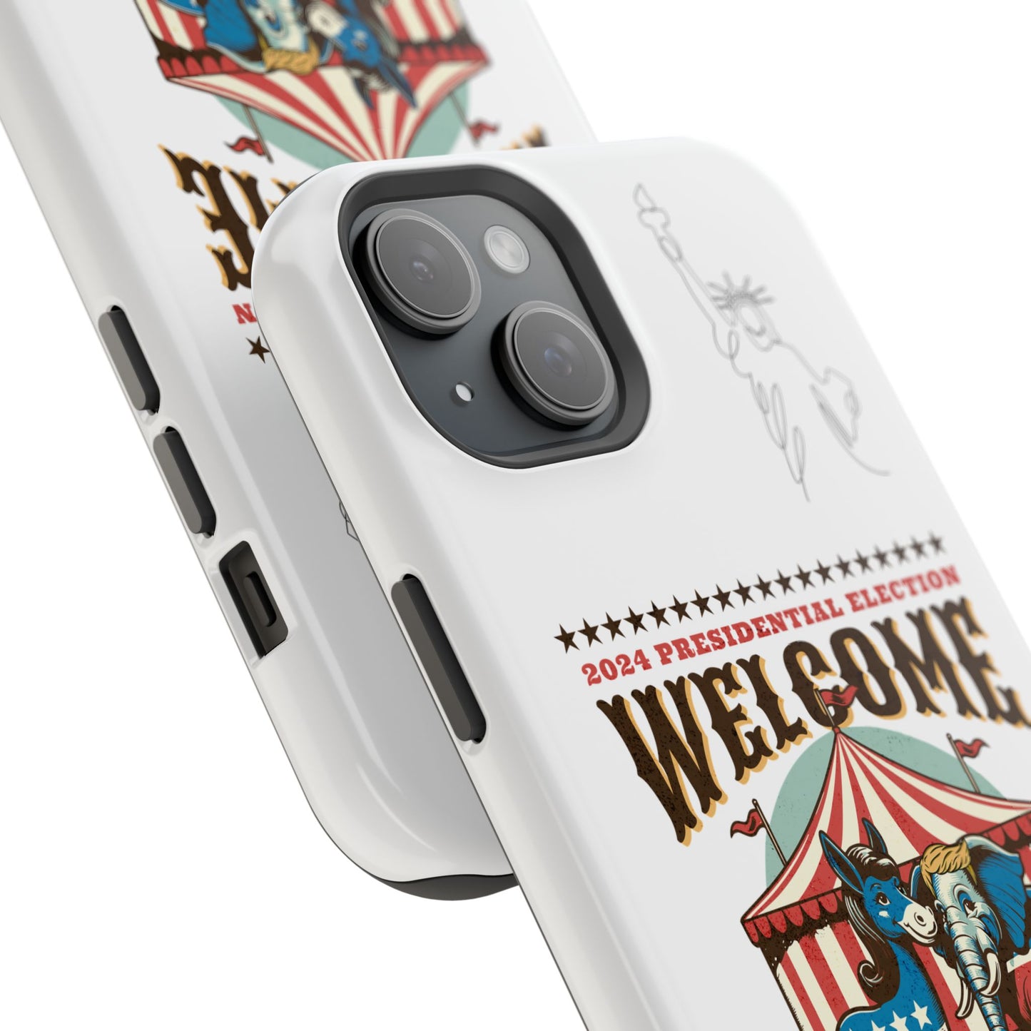 Political phone case - Magnetic Phone Case for iPhone