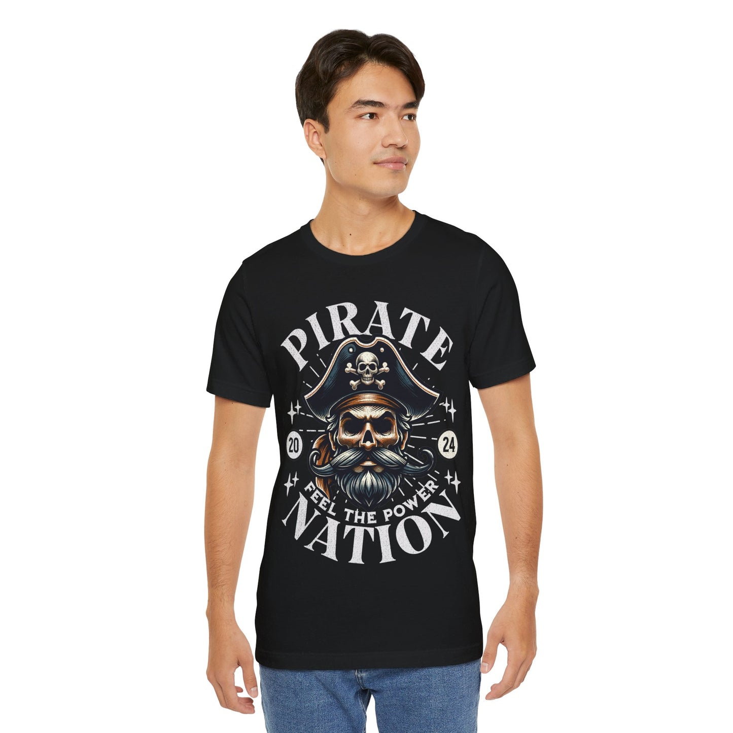 Pirate Nation - Bella Canvas 3001 Unisex Jersey Short Sleeve Tee