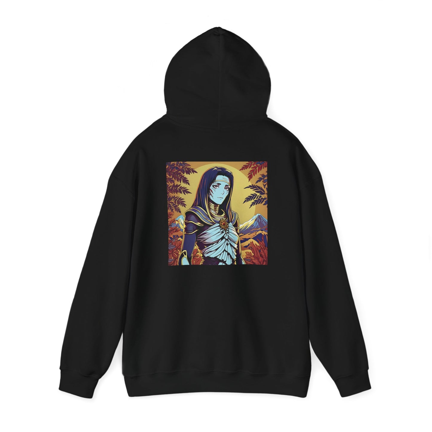 Anime Hoodie Mummy Halloween Unisex Heavy Blend™ Hooded Sweatshirt Gildan 18500