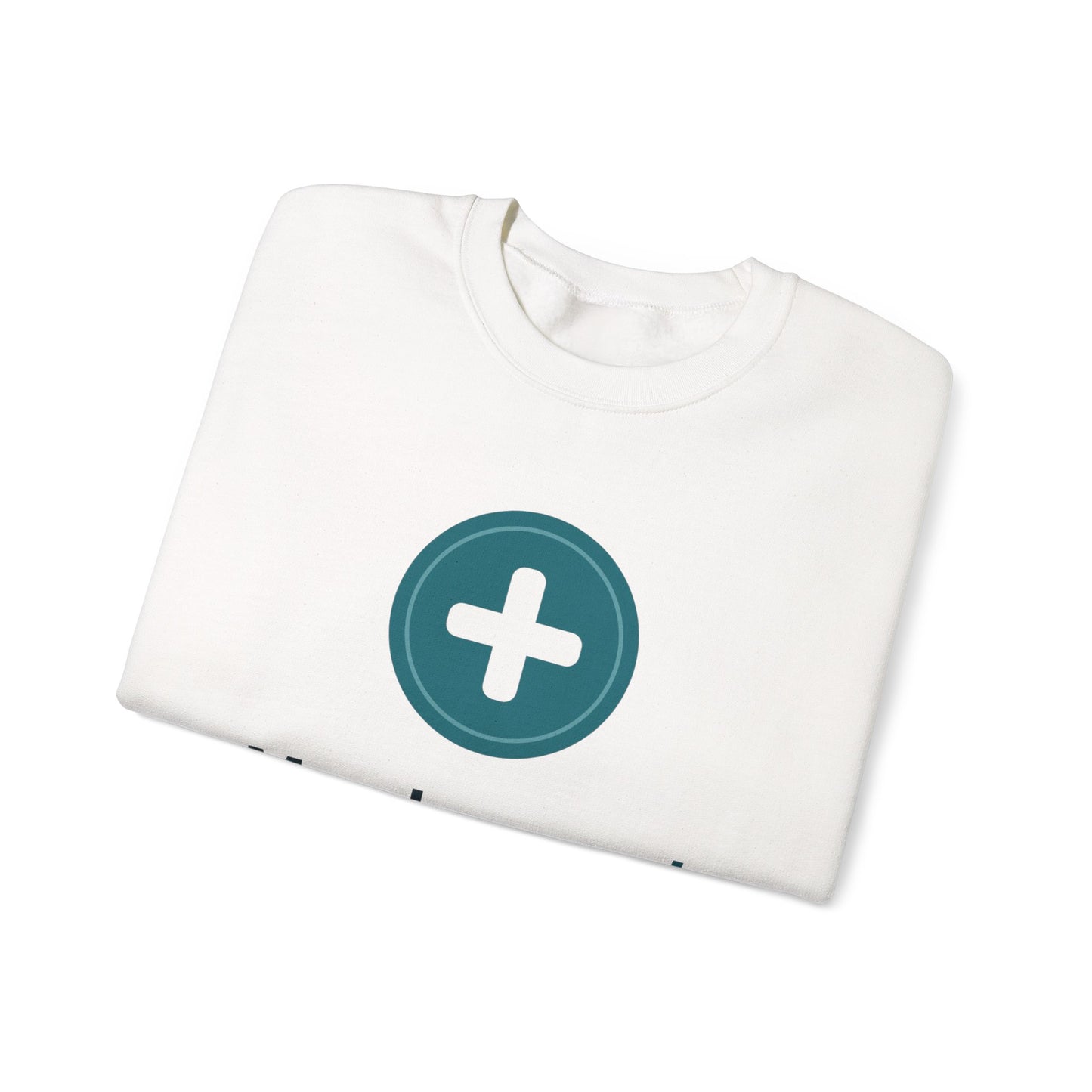 Custom Medical Office Logo Sweatshirt Clinic Team Gift Personalized Practice Crewneck Gildan 18000
