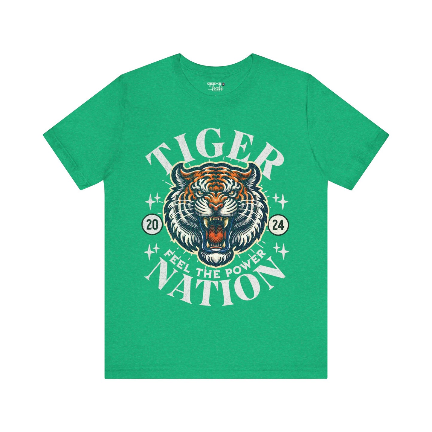 Tiger Nation - Bella Canvas 3001 Unisex Jersey Short Sleeve Tee