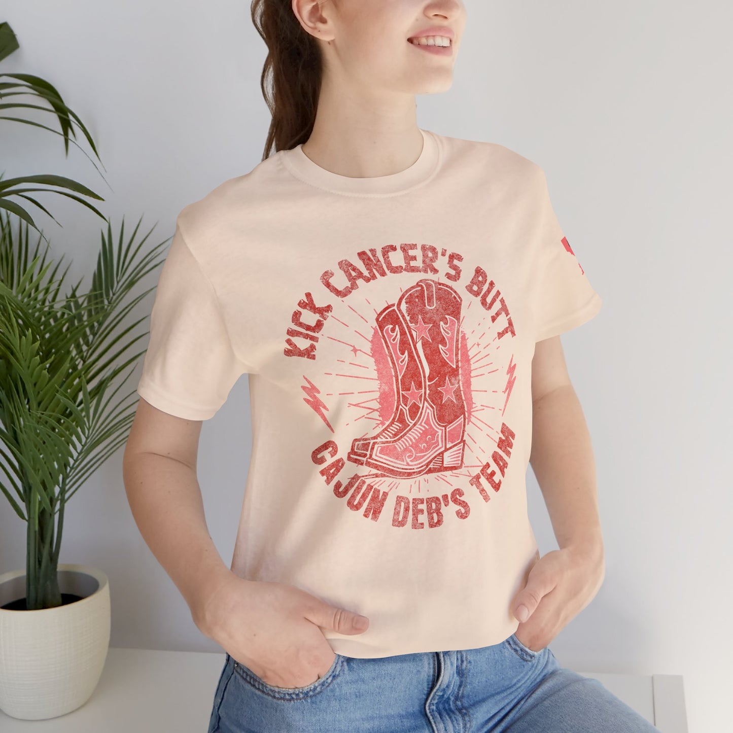 Cajun Deb's Cancer MDS Awareness Tee, Kick Cancer's Butt Shirt, Unisex Support Tee, Gift for Cancer Fighters, Motivational T-Shirt Bella+Canva 3001