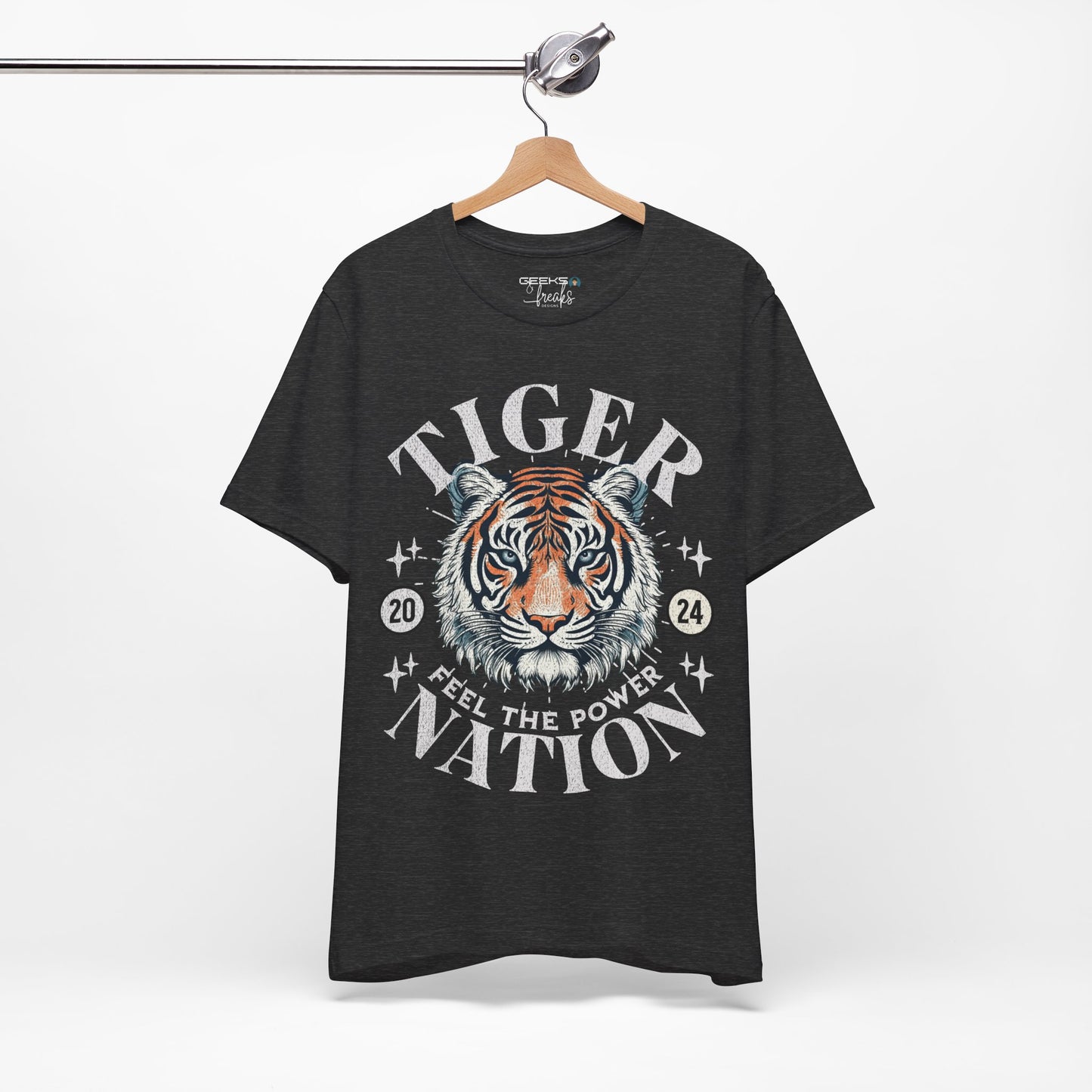 Tiger Nation - Bella Canvas 3001 Unisex Jersey Short Sleeve Tee