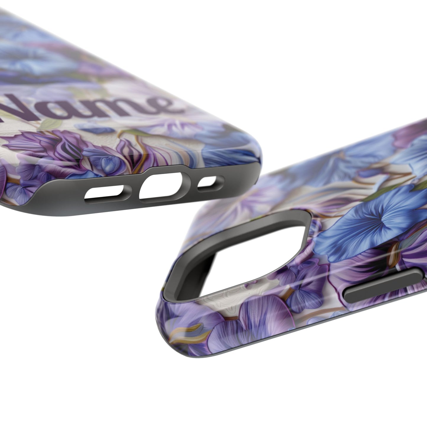 September Birth Flower Phone Case • Morning Glory iPhone Cover • Purple MagSafe Gift