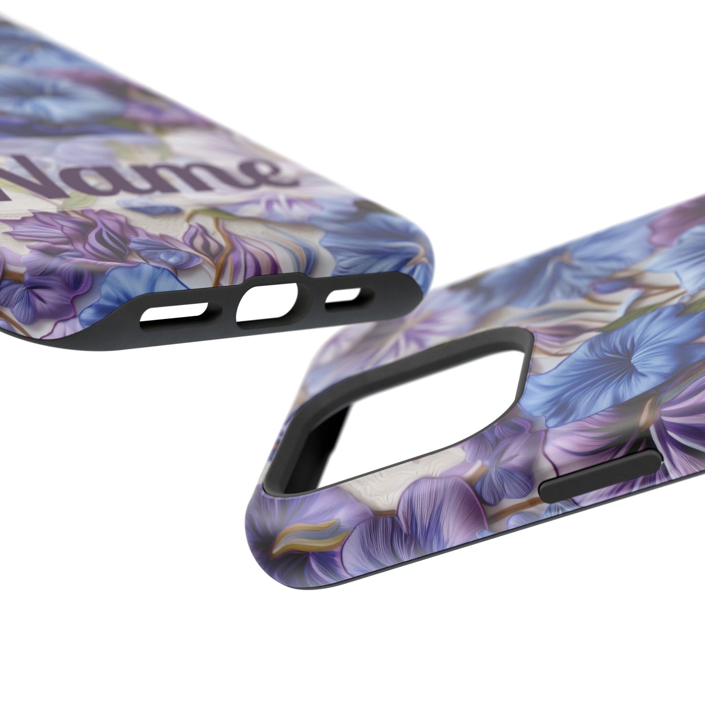 September Birth Flower Phone Case • Morning Glory iPhone Cover • Purple MagSafe Gift