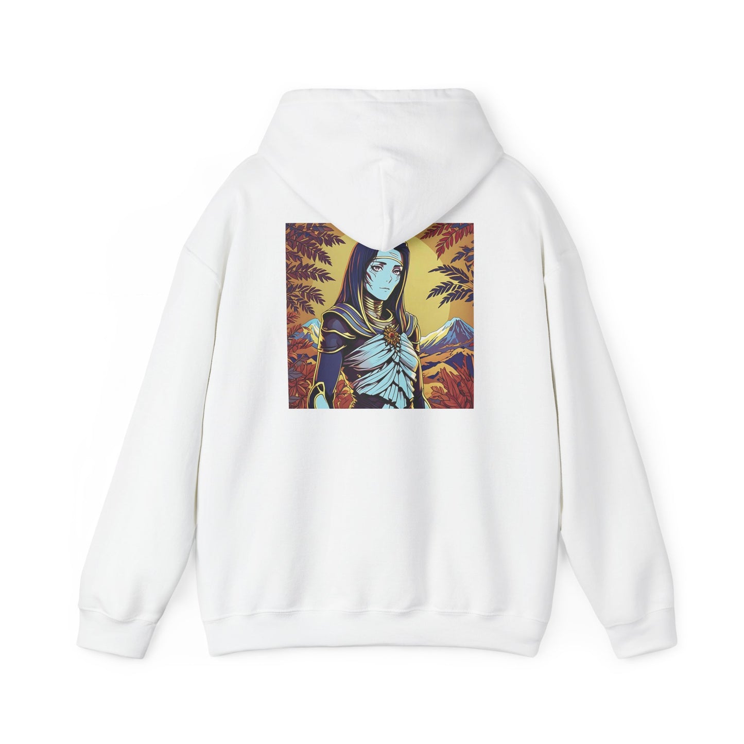 Anime Hoodie Mummy Halloween Unisex Heavy Blend™ Hooded Sweatshirt Gildan 18500