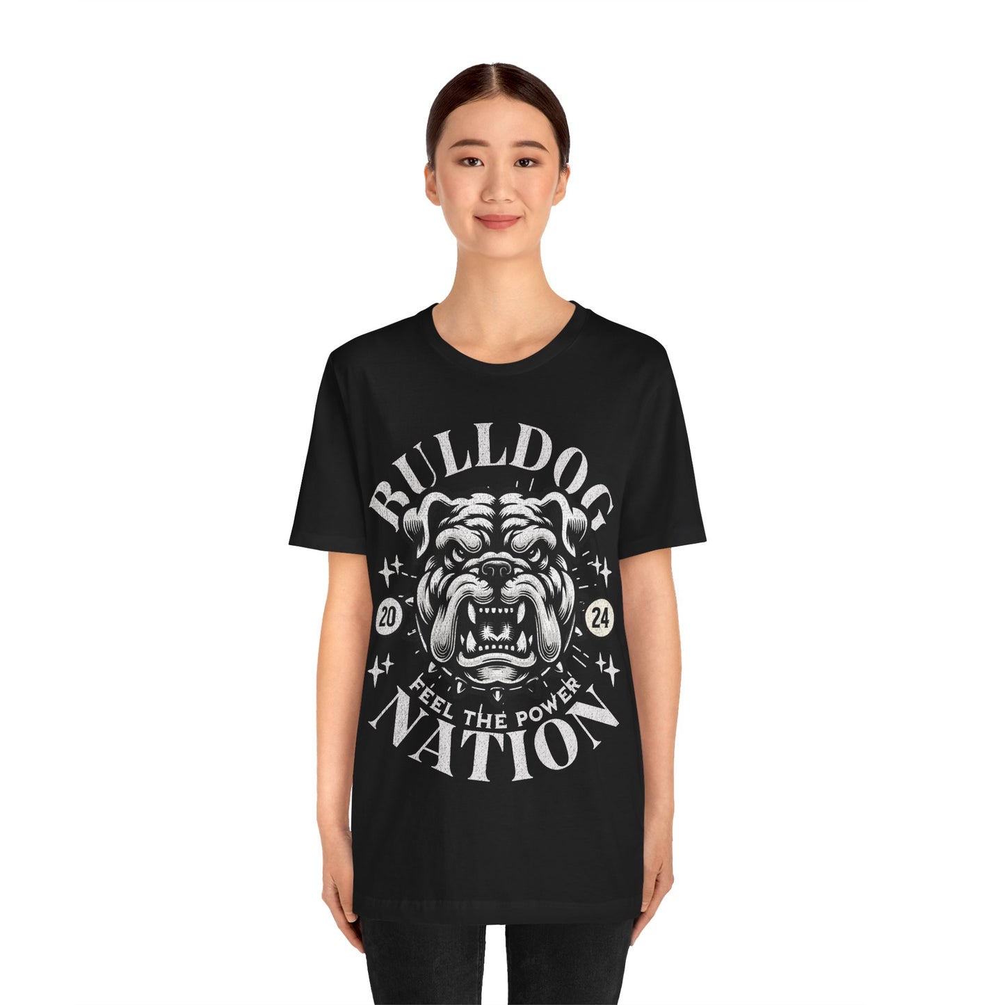 Bulldog Nation - Bella Canvas 3001 Unisex Jersey Short Sleeve Tee