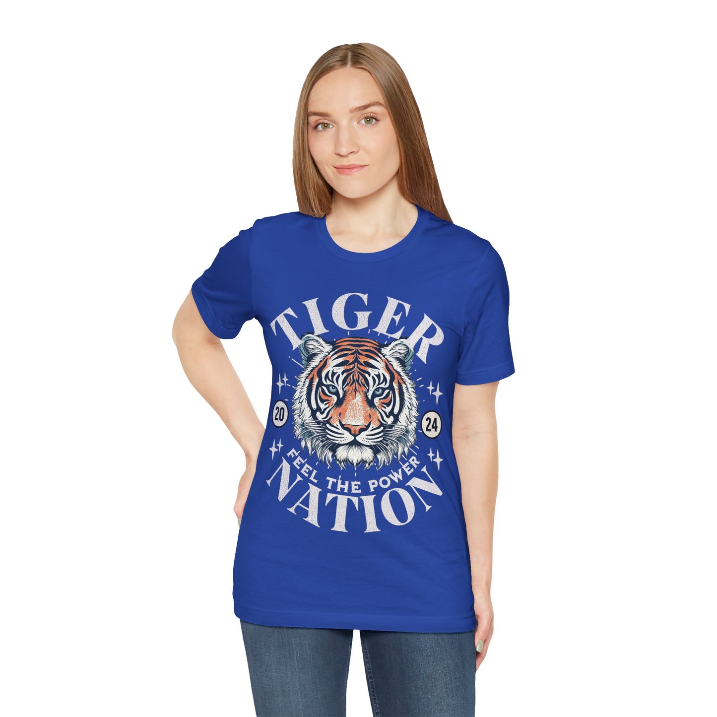 Tiger Nation - Bella Canvas 3001 Unisex Jersey Short Sleeve Tee