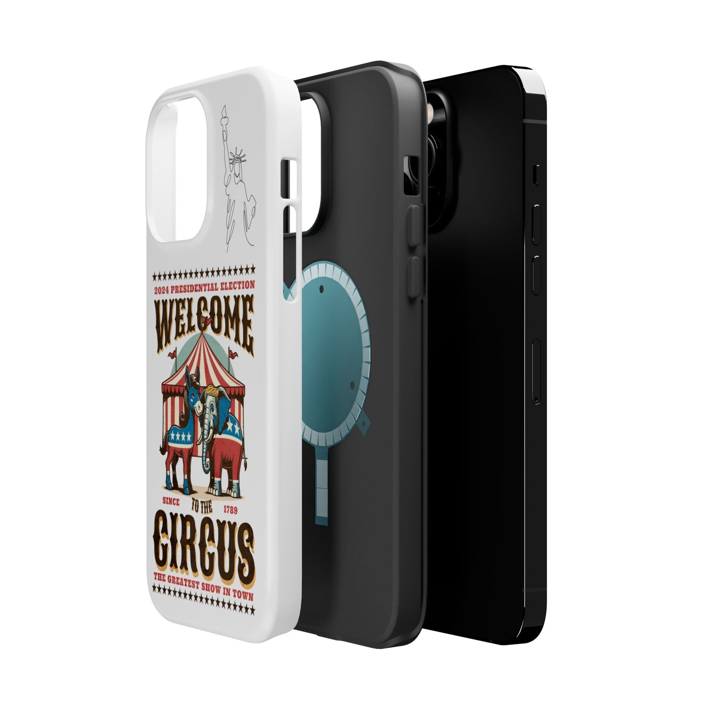 Political phone case - Magnetic Phone Case for iPhone