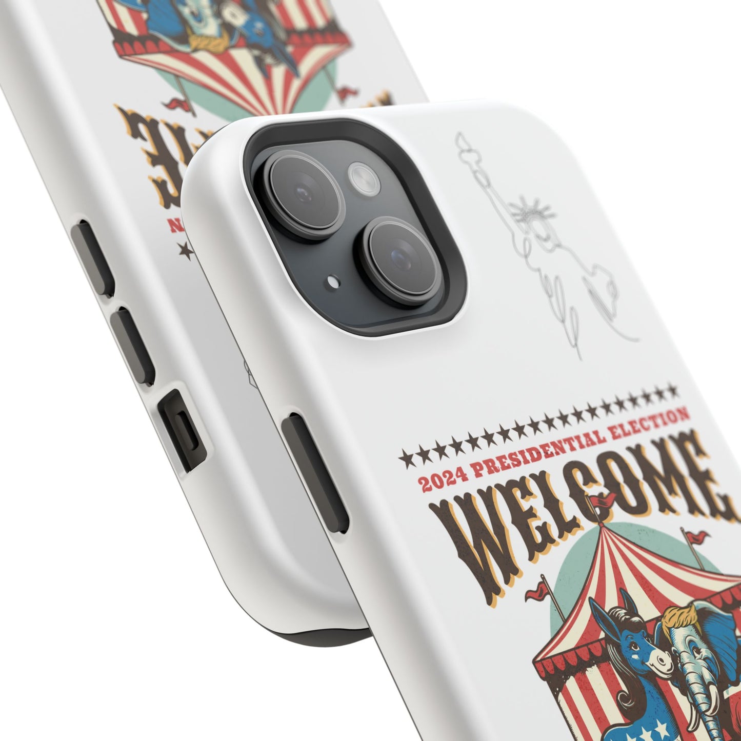 Political phone case - Magnetic Phone Case for iPhone