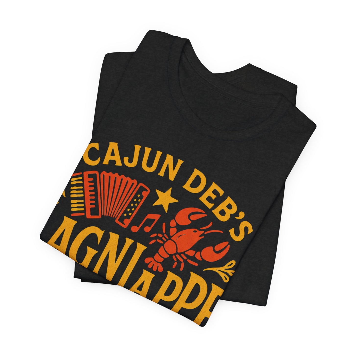 CAJUN DEB Lagniappe Crew shirt Unisex Jersey Short Sleeve Tee Bella Canvas 3001 T-Shirt MDS Awareness