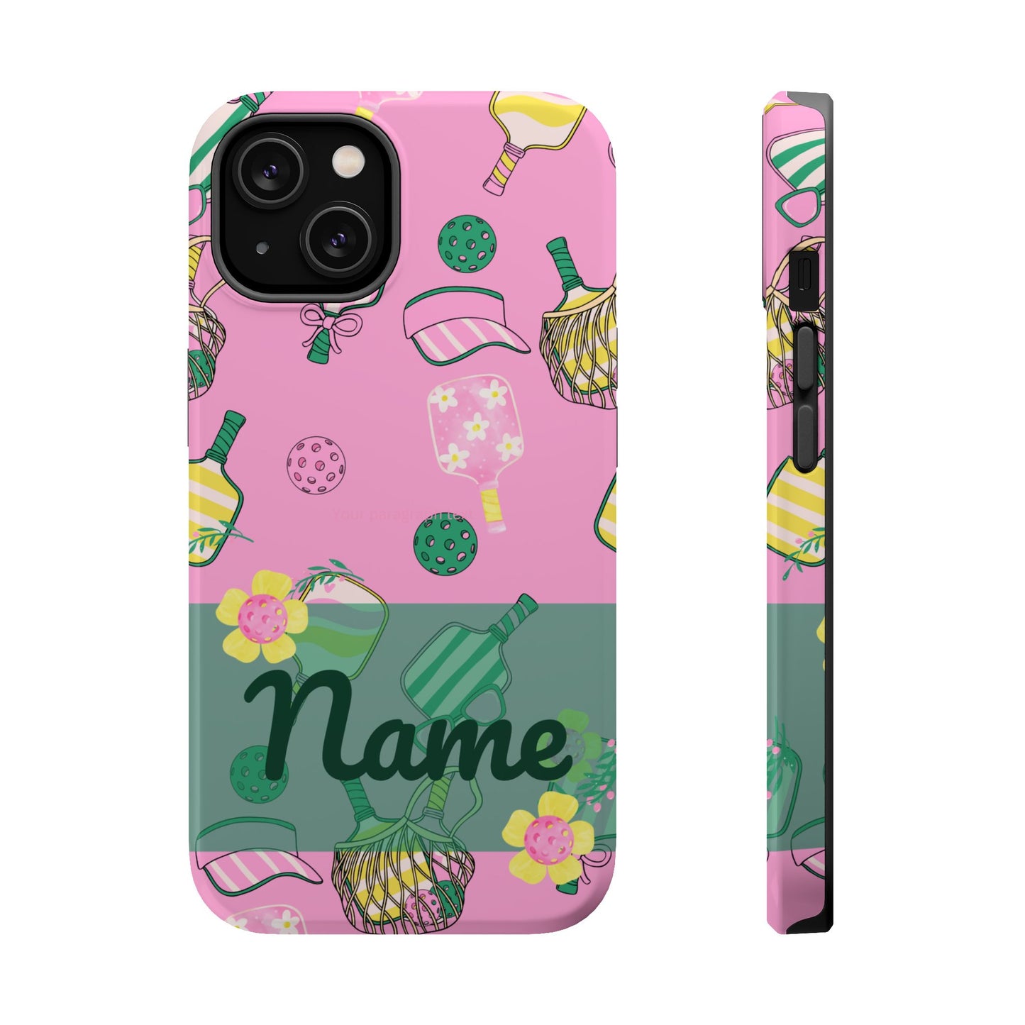 Pickleball Pro: Custom Magnetic Tough Case Personalized