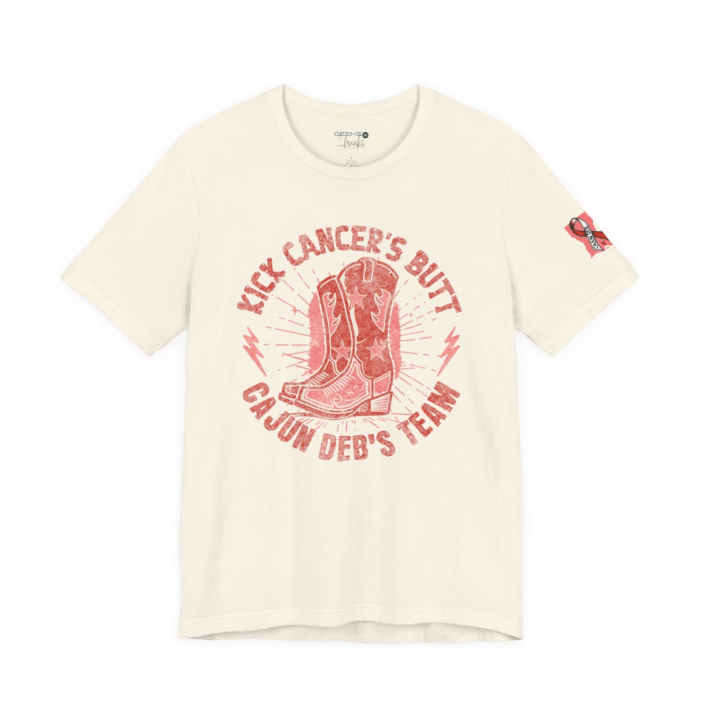 Cajun Deb's Cancer MDS Awareness Tee, Kick Cancer's Butt Shirt, Unisex Support Tee, Gift for Cancer Fighters, Motivational T-Shirt Bella+Canva 3001