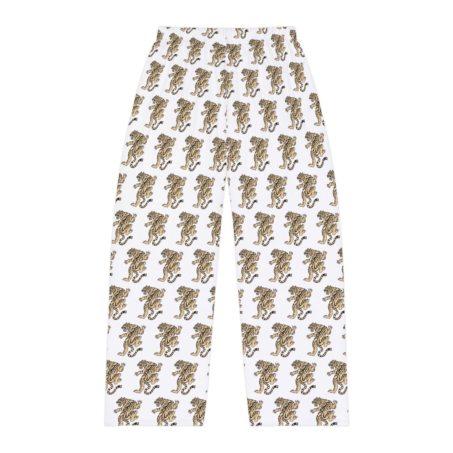CAJUN DEB Tiger Print Men's Pajama Pants, Cozy Sleepwear, Louisiana Gifts, Summer Nights, MDS Awareness, Tiger Lounge Pants