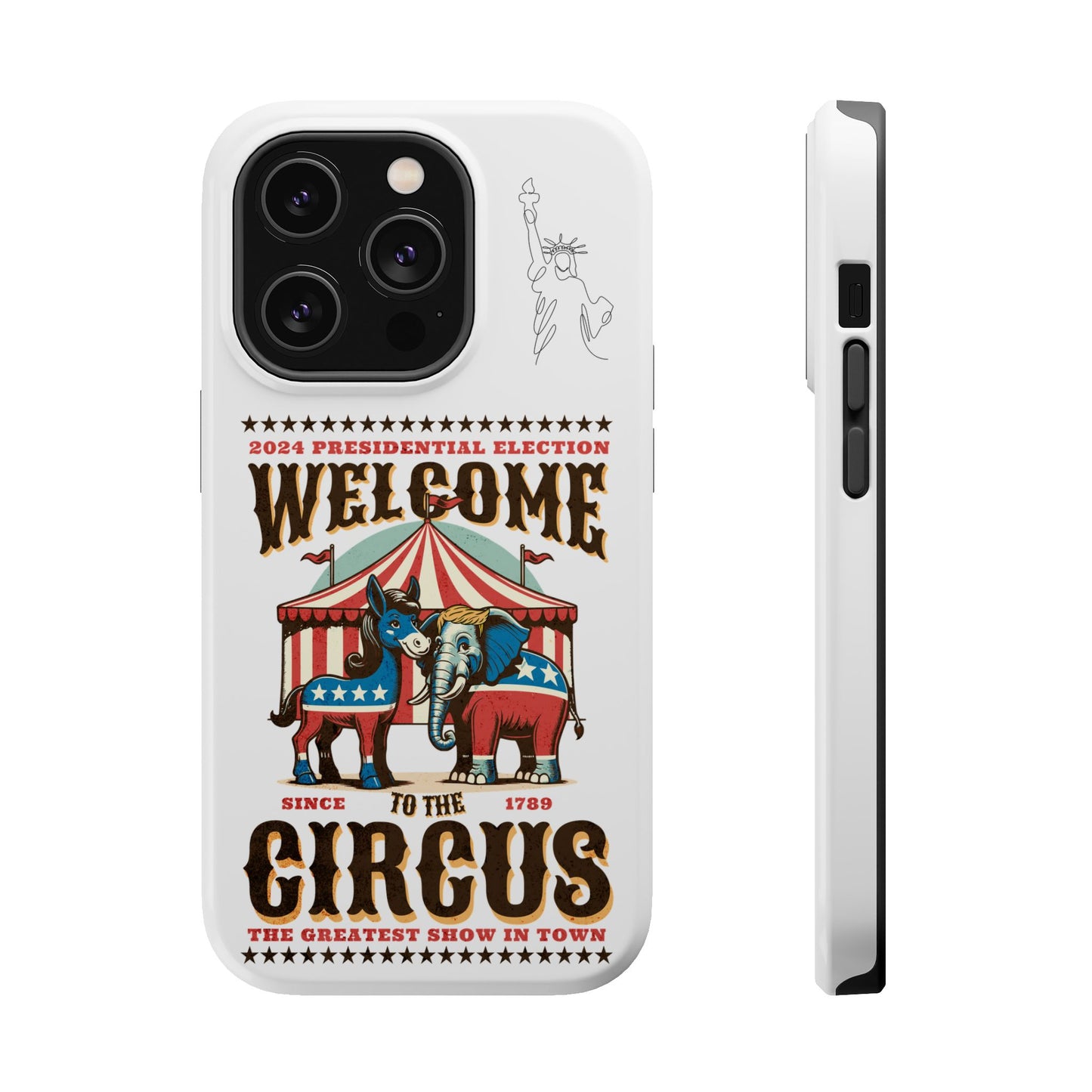 Political phone case - Magnetic Phone Case for iPhone