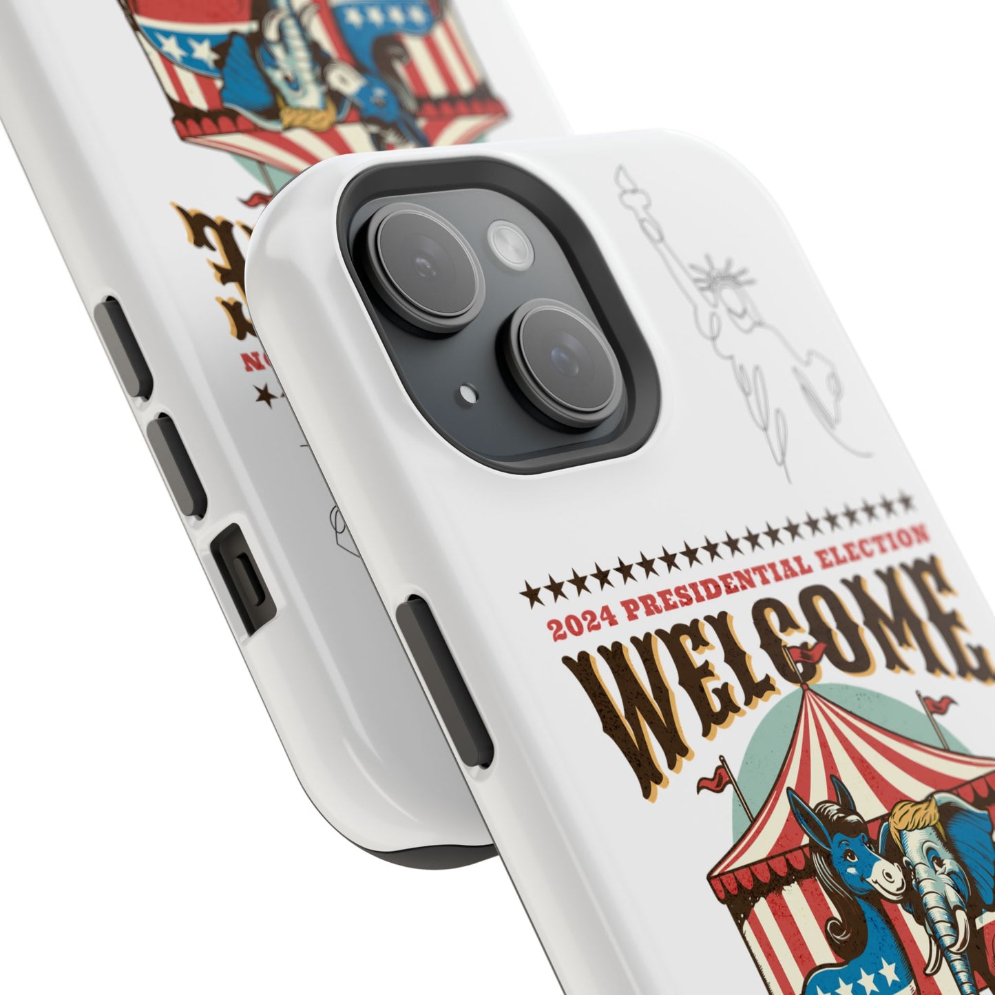 Political phone case - Magnetic Phone Case for iPhone