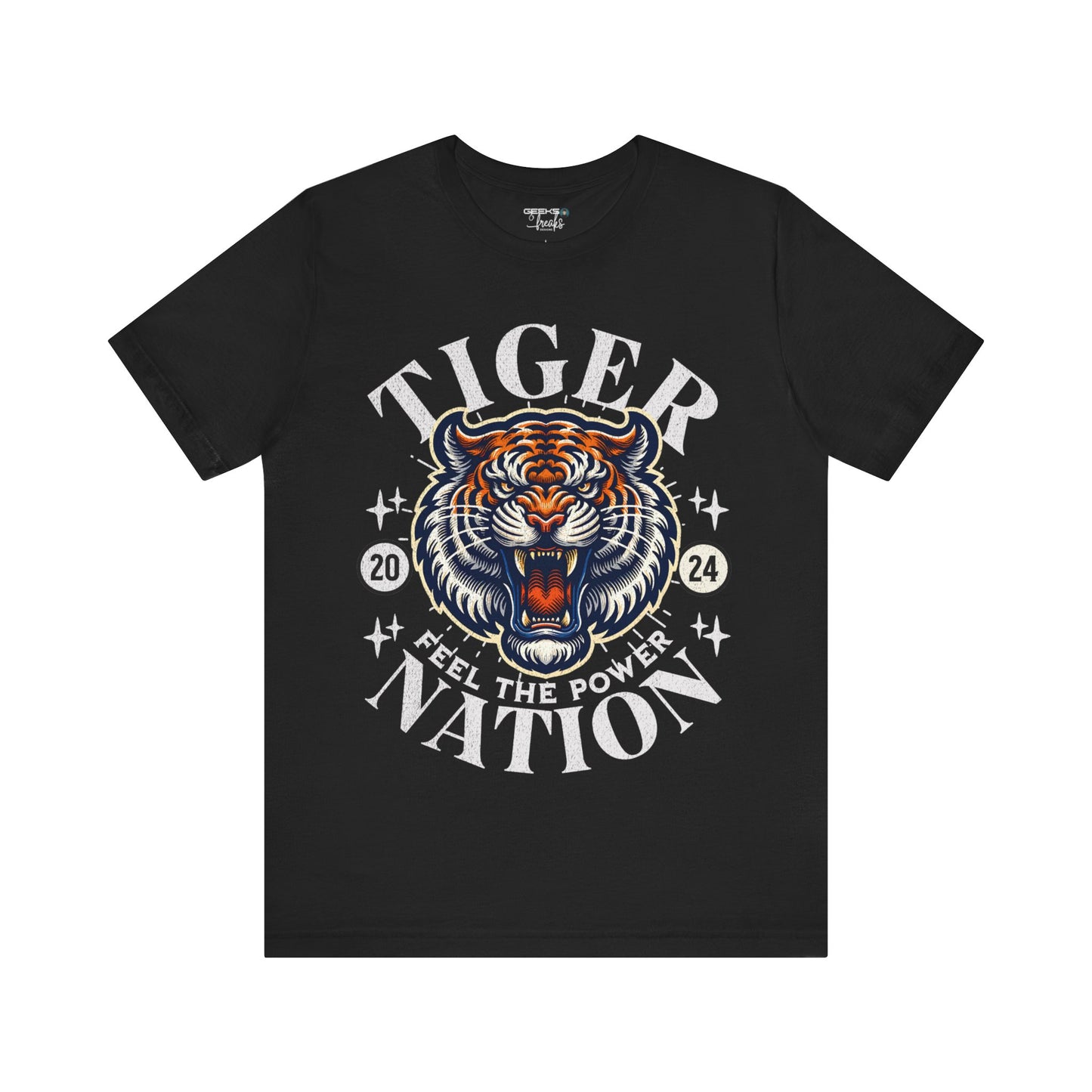 Tiger Nation - Bella Canvas 3001 Unisex Jersey Short Sleeve Tee