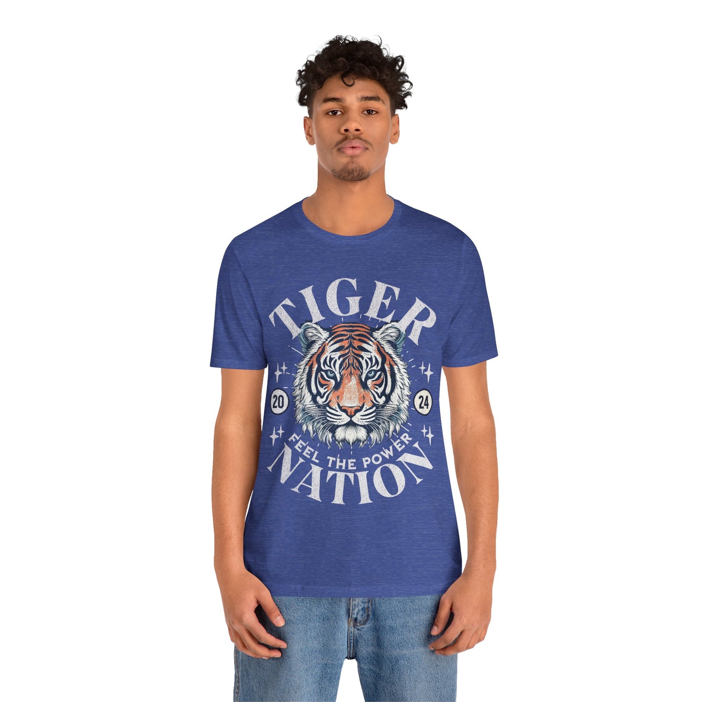 Tiger Nation - Bella Canvas 3001 Unisex Jersey Short Sleeve Tee