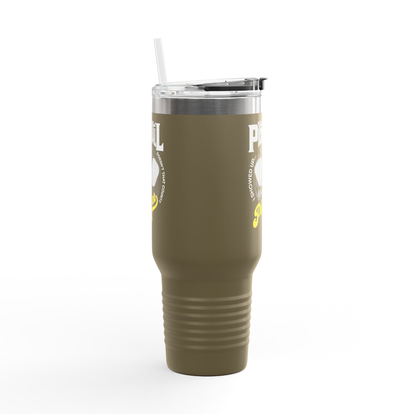 World's OK'est Pickleball Player, Funny pickleball gift, Insulated Travel Mug, 40oz