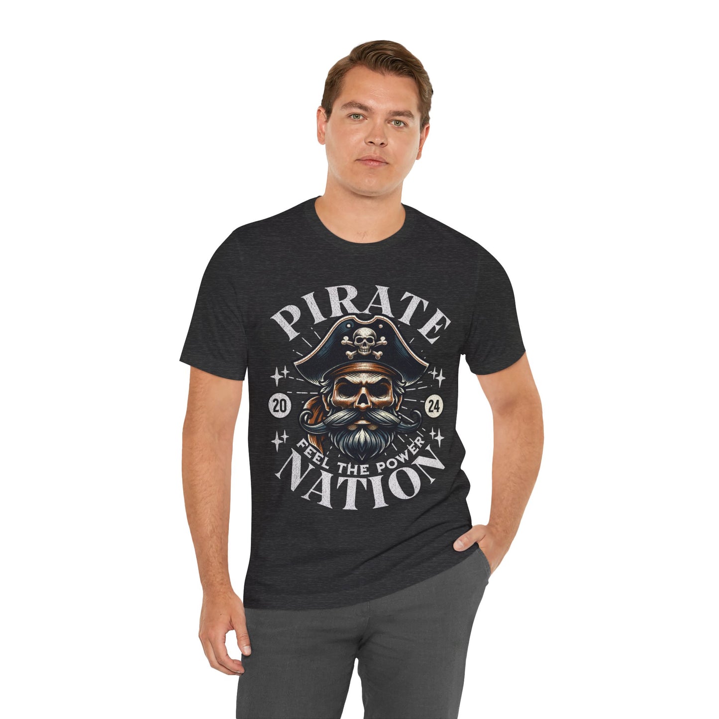 Pirate Nation - Bella Canvas 3001 Unisex Jersey Short Sleeve Tee